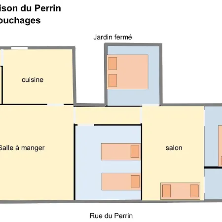 La Maison Du Perrin Greez-sur-Roc Exterior foto